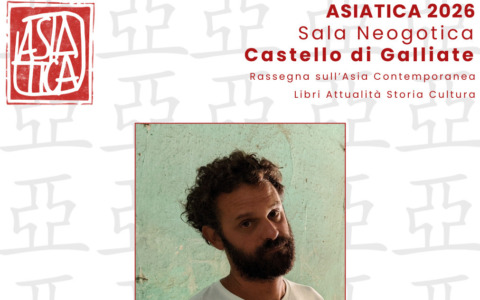 La rassegna “Asiatica” torna a Galliate: Matteo Miavaldi ospite al Castello Visconteo-Sforzesco