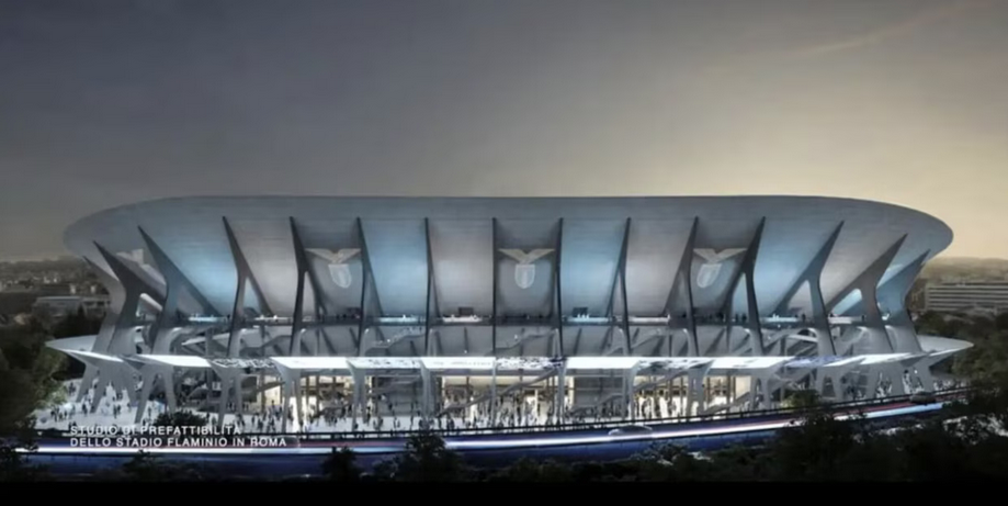 Lazio, presentato il progetto per il nuovo Stadio Flaminio
