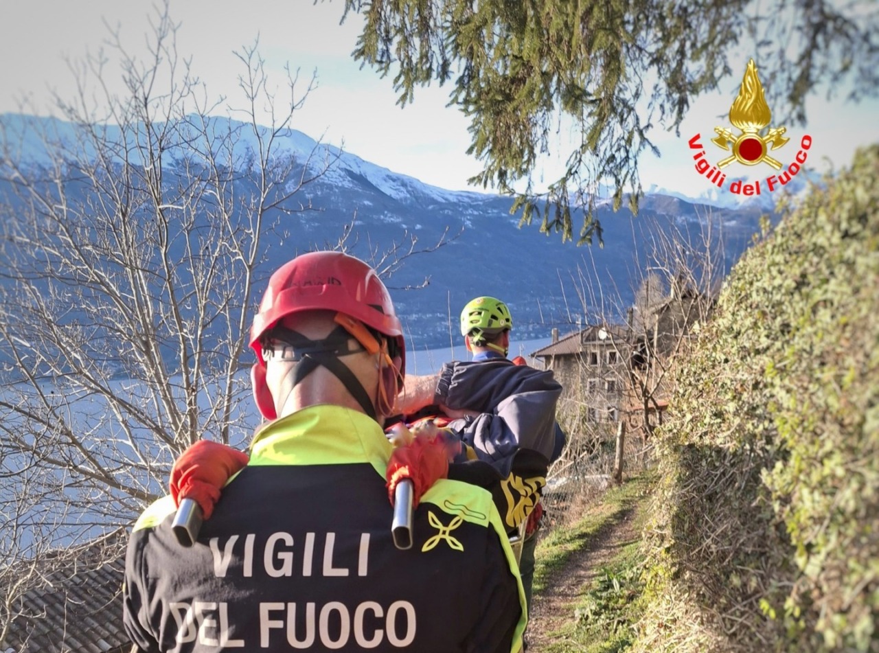Malore a Bellano: intervengono Vigili del fuoco e Soccorso alpino