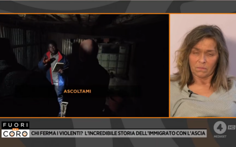 Minacciata di morte da un uomo che vive in una baracca: il caso diventa nazionale