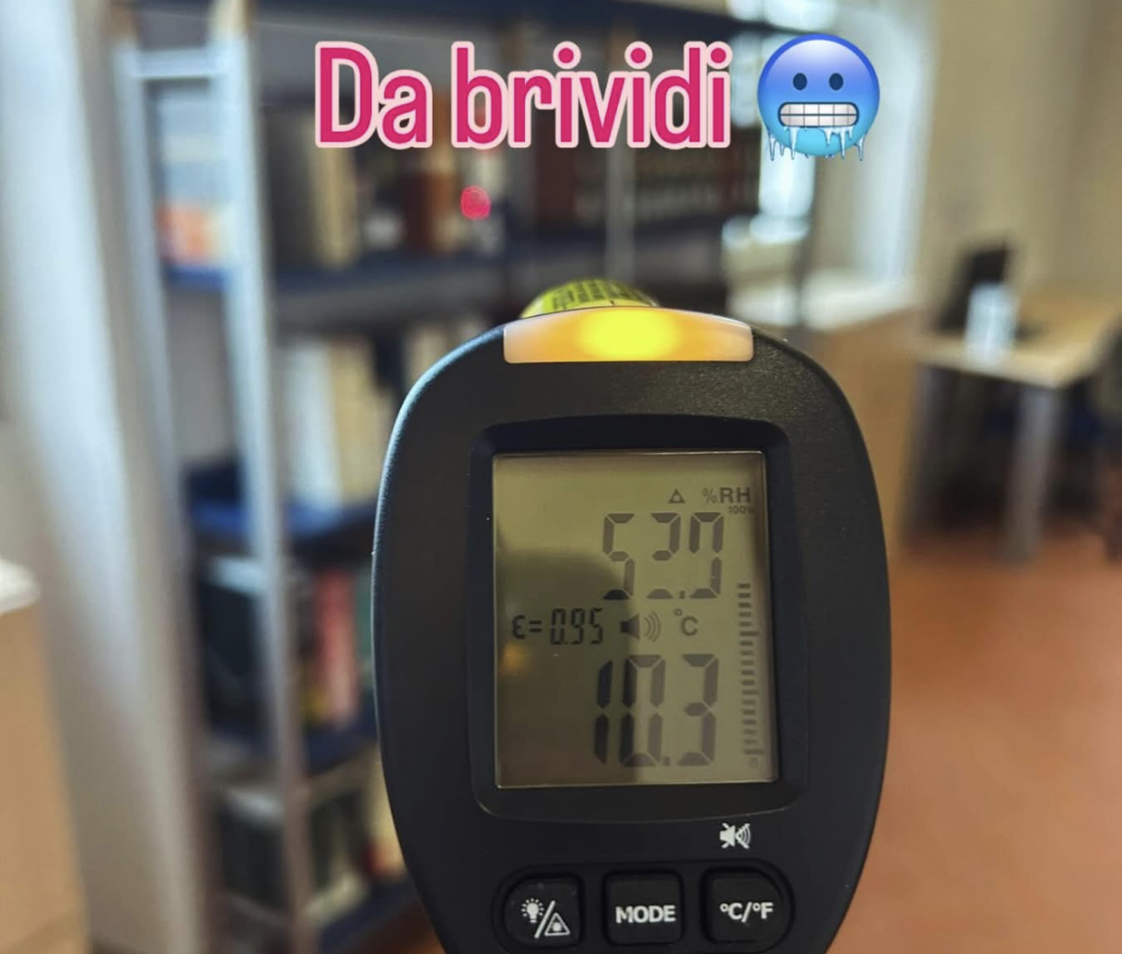 Montichiari Dinamica: “biblioteca al gelo”