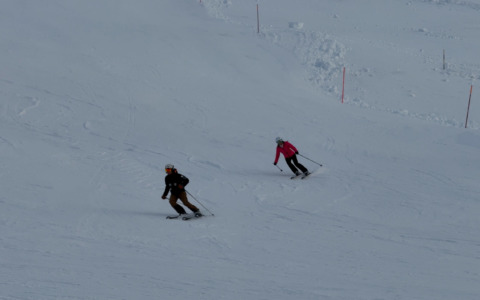 Neve sulle Valli dell’Aveto, domenica di piena attività a Santo Stefano