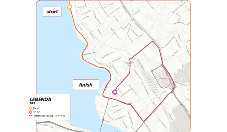 Oggi la Fiamma Olimpica illumina Lecco: la città protagonista del viaggio verso Milano‑Cortina 2026