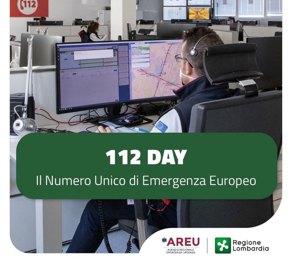 Oggi si celebra l’112 Day: la Giornata Europea del Numero Unico di Emergenza