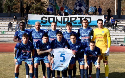 Poker della Nuova Sondrio alla Vogherese: 4-1 e sorpasso sul Pavia