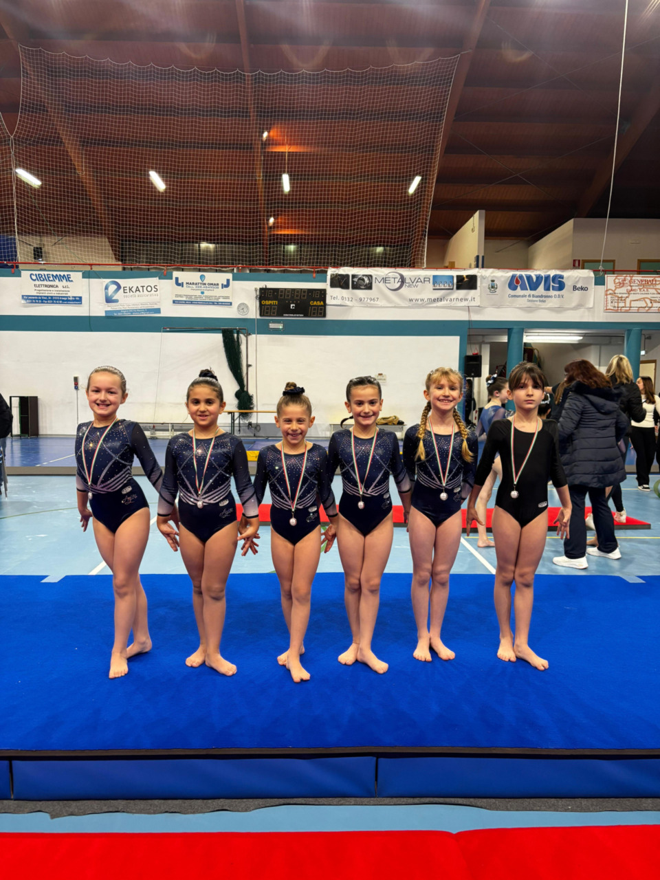 Pro Lissone ginnastica: le tigrotte Silver brillano a Ternate