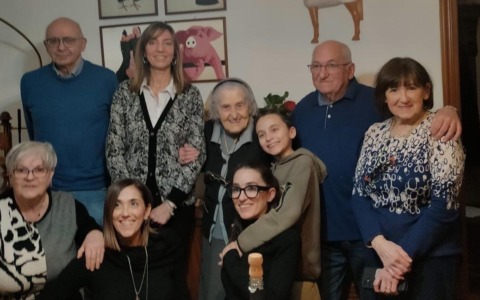 San Mauro ha festeggiato i 100 anni di Elisa Conte, “Lisetta” per tutti