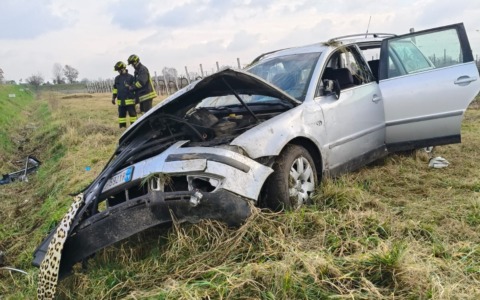 San Vendemiano, scontro frontale sulla SP 15