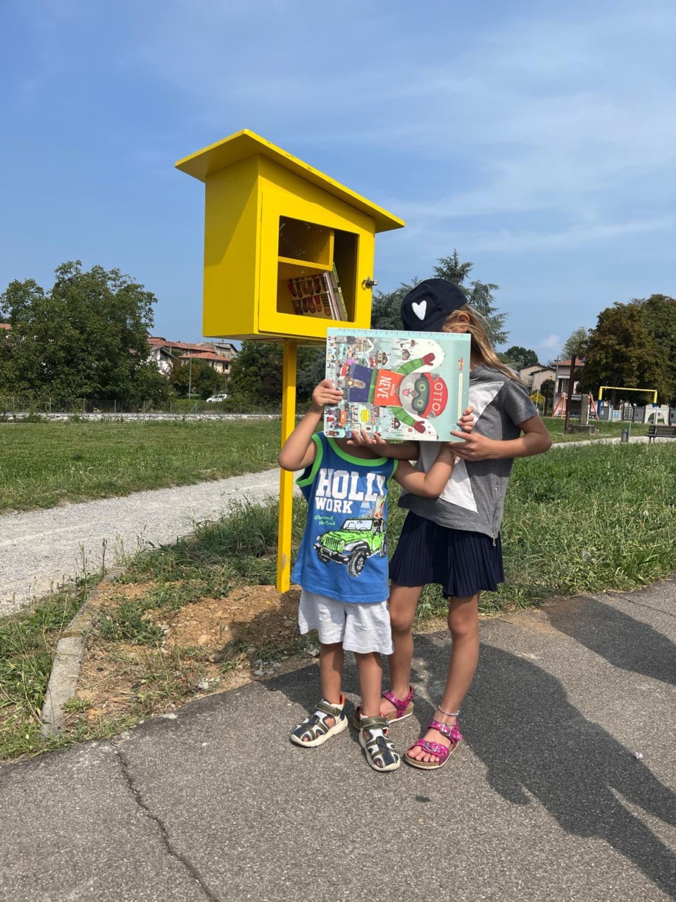 Sei nuove casette dei libri