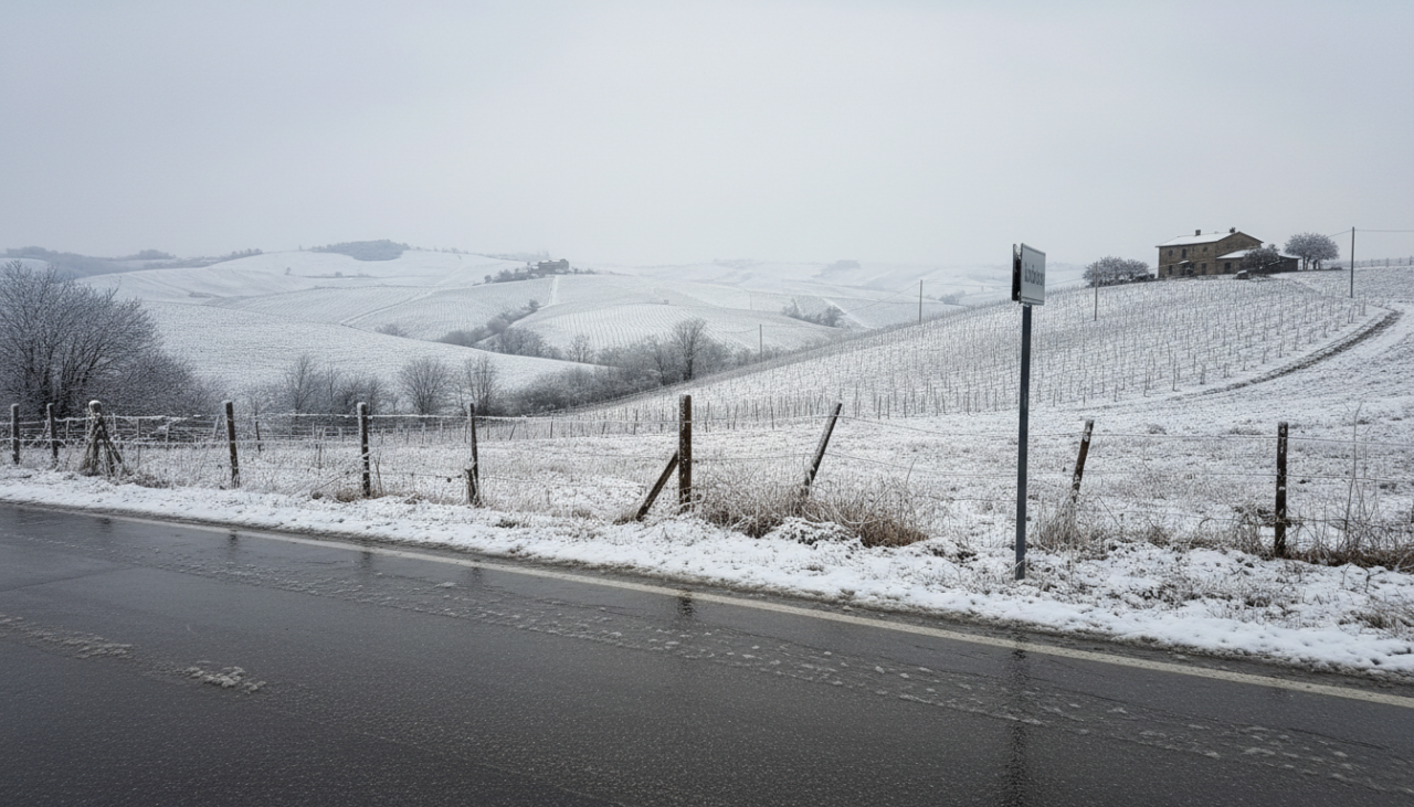Settimana di maltempo in Lombardia: rischio gelicidio in Oltrepò Pavese