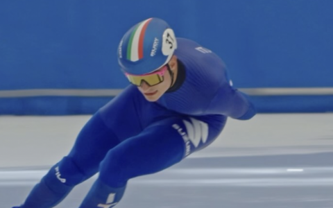 Short track: staffetta maschile di bronzo con Spechenauser, Fontana quinta