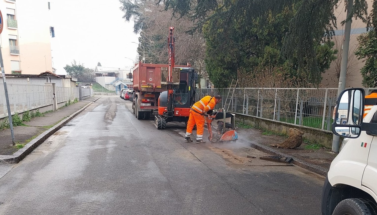 Stop all’erogazione dell’acqua in via Benedetto Croce ad Alessandria per intervento alla rete idrica
