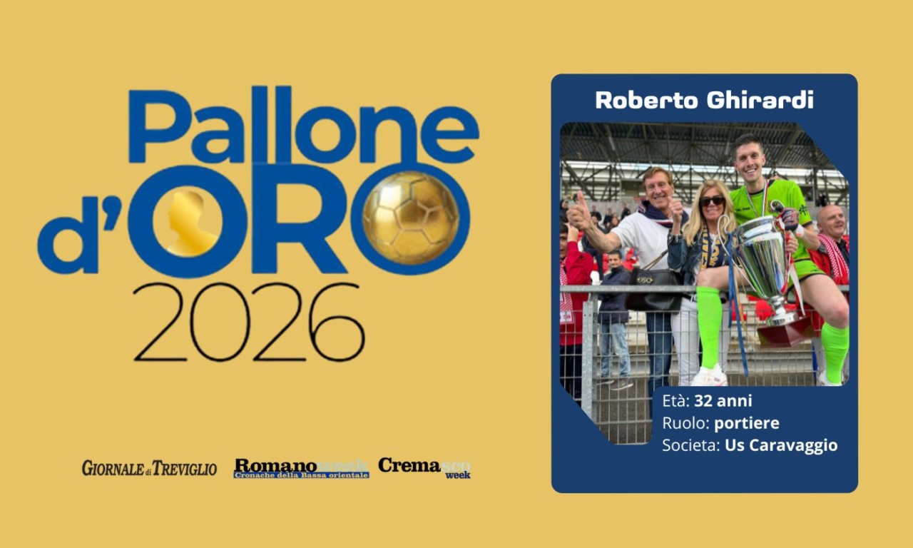 “Tra i pali” da 25 anni: Roberto Ghirardi è una “roccia” del Caravaggio