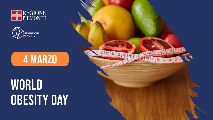 “8 miliardi di ragioni per agire contro l’obesità” è il tema del World Obesity Day in programma il 4 marzo