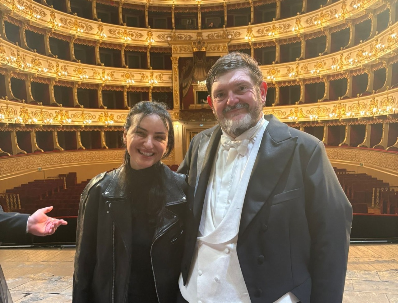 A Sanremo con Arisa e il Coro del Teatro Regio di Parma, Angelo Lodetti porta la Bassa all’Ariston