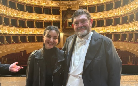 A Sanremo con Arisa e il Coro del Teatro Regio di Parma, Angelo Lodetti porta la Bassa all’Ariston