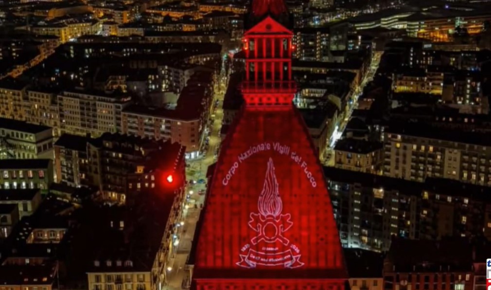 A Torino la cerimonia per gli 87 anni dei vigili del fuoco