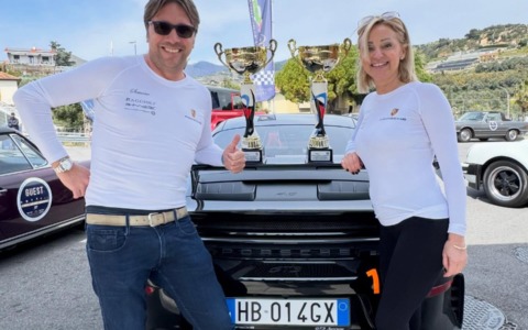 A Vesco e Bacci la Coppa Milano-Sanremo 2026. Baggioli (nelle auto moderne con Porsche Gt3) 1° nel Trofeo Autodromo di Ospedaletti