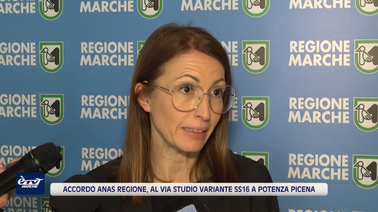 Accordo Anas Regione, al via lo studio per la Variante SS16 a Potenza Picena – VIDEO