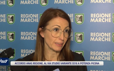 Accordo Anas Regione, al via lo studio per la Variante SS16 a Potenza Picena – VIDEO