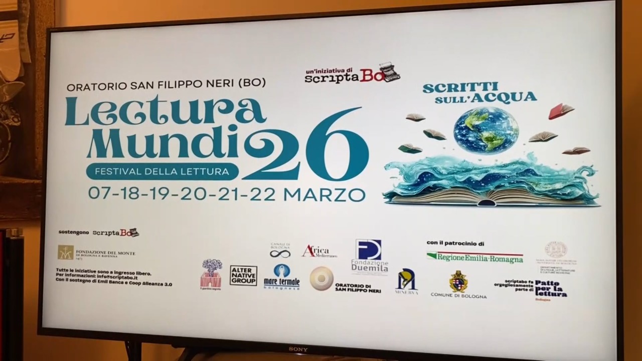 Al via la terza edizione del Festival Lectura Mundi organizzato da ScriptaBo, l’associazione degli scrittori bolognesi
