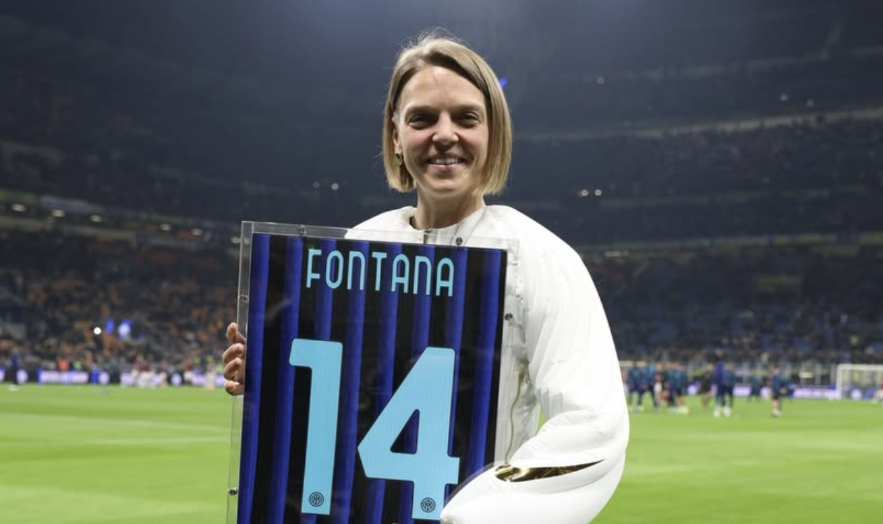 Arianna Fontana, tifosa speciale a San Siro: l’Inter celebra l’icona olimpica