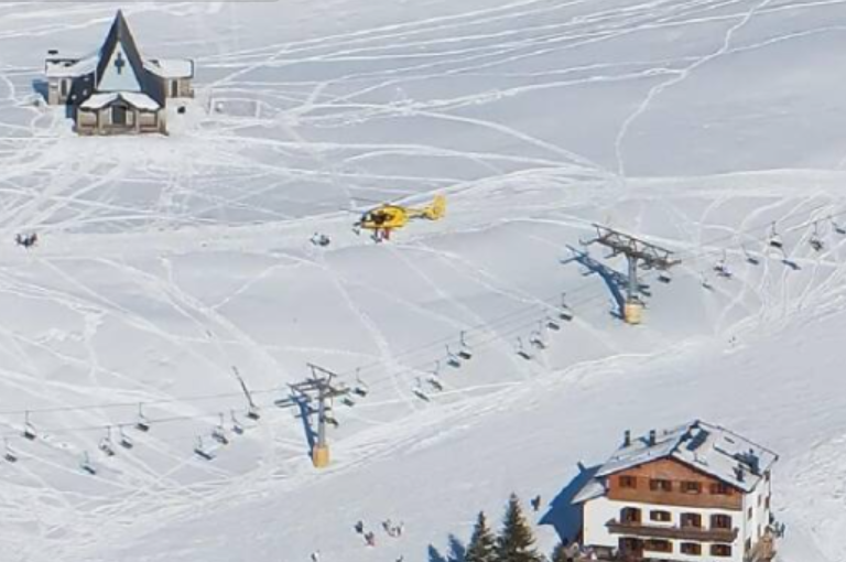 Bambina cade dalla seggiovia ai Piani di Bobbio