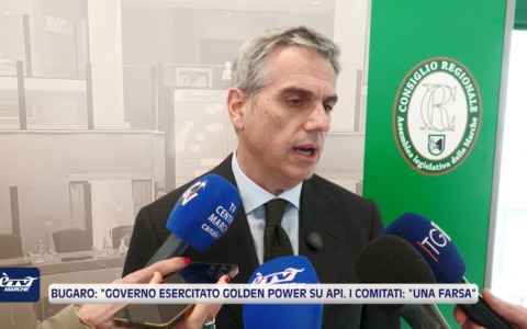 Bugaro: “Il Governo ha esercitato Golden Power su Api”. I Comitati: “Tutta una farsa sulla vendita” – VIDEO
