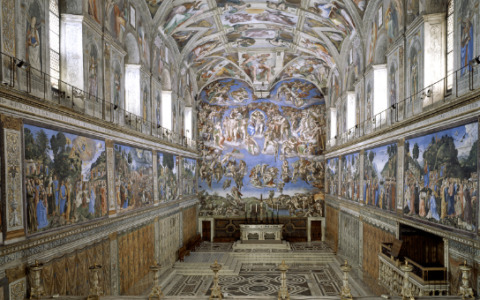 Cappella Sistina, in corso la manutenzione straordinaria del Giudizio Universale
