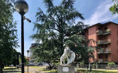 Danneggia una telecamera a Treviglio, denunciato grazie a una… telecamera