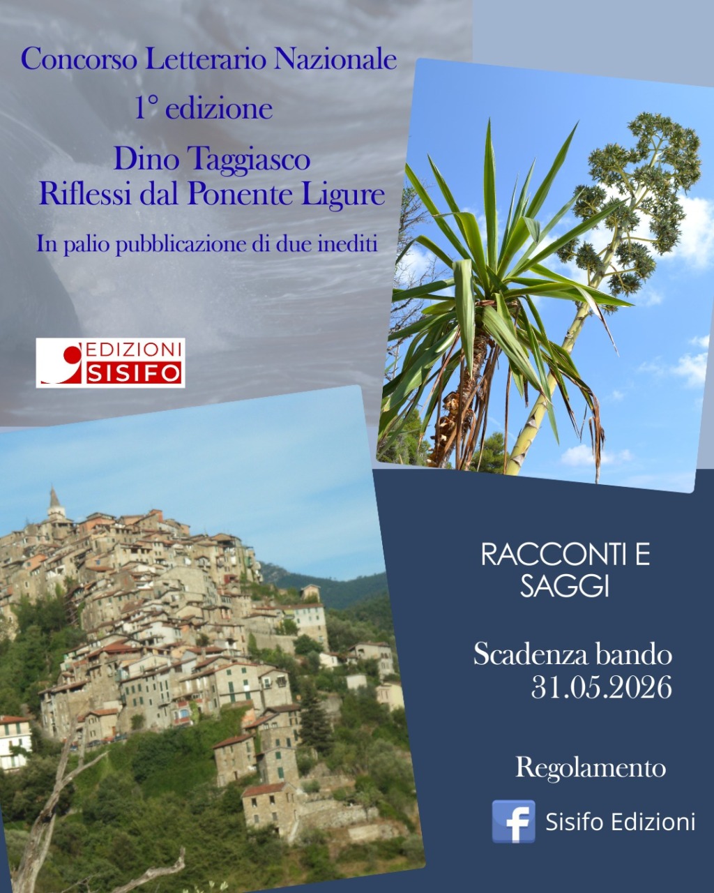 “Dino Taggiasco – Riflessi dal Ponente Ligure”, al via il nuovo concorso letterario nazionale