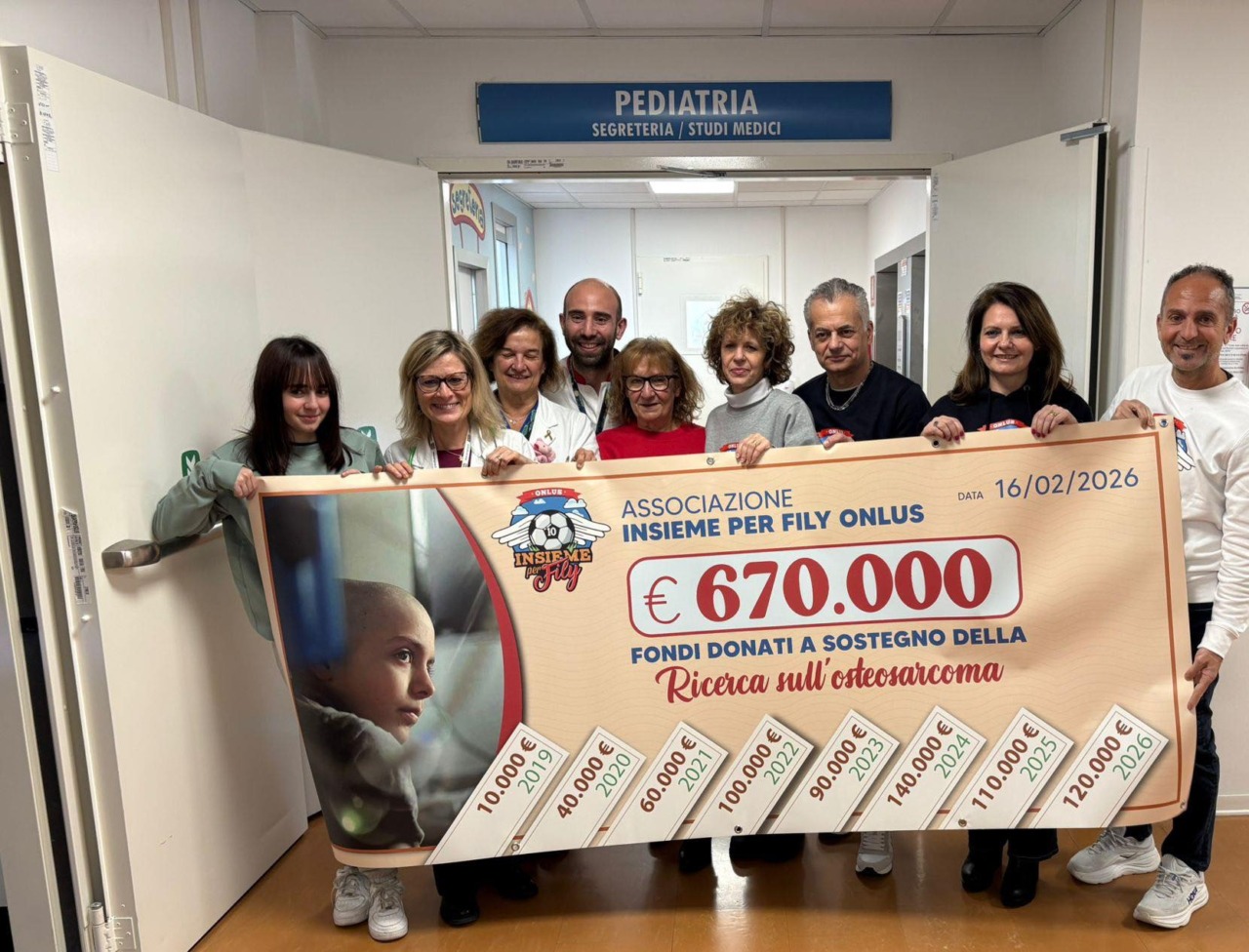 Donati 670mila euro di speranza nel ricordo di Fily