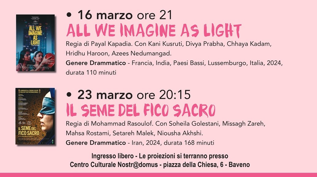 Fino al 23 marzo 2026 torna la rassegna “Metti un lunedì al cinema… a Baveno”