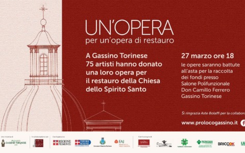 Gassino, asta benefica per il restauro del “Cucurin”: 75 opere in vendita