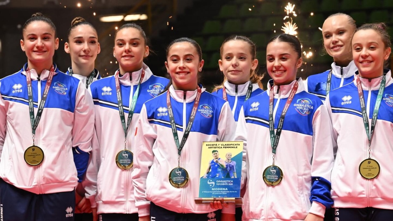 Ginnastica artistica: la Libertas scudettata incanta Modena alla prima della Serie A1