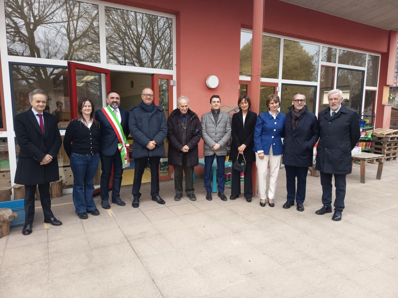 Il Ministro Valditara a Olgiate per visitare la nuova scuola