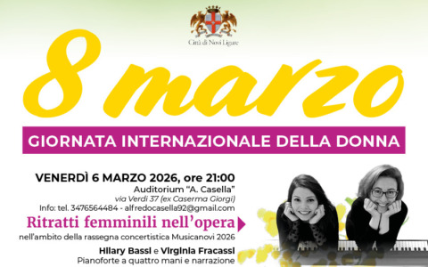 Le iniziative per la Giornata Internazionale della Donna a Novi Ligure