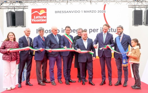 Lollobrigida a Bressanvido per i 25 anni di Latterie Vicentine e l’inaugurazione del nuovo caseificio