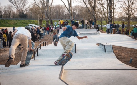 Mantova inaugura il suo primo Skate Park: sport, natura e aggregazione per i giovani