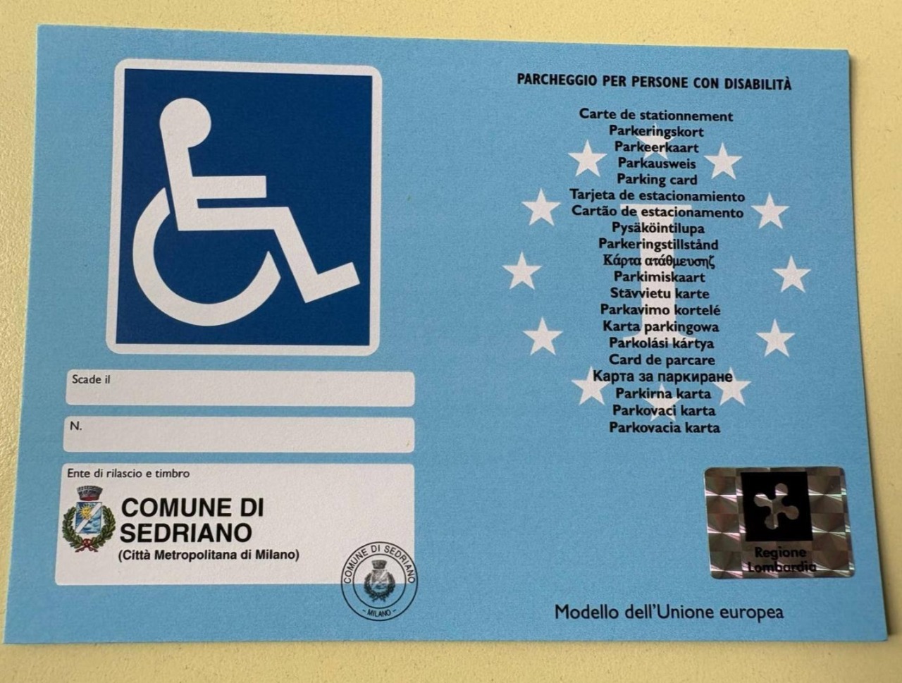 Novità per i disabili