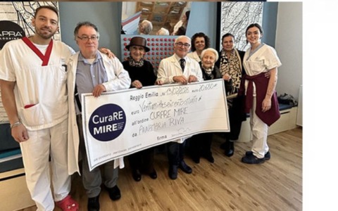Oltre venti mila euro a favore della nuova Pediatria al Mire