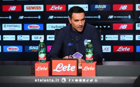 Palladino alla vigilia della Lazio: «La Coppa Italia è il percorso più breve per arrivare in Europa»