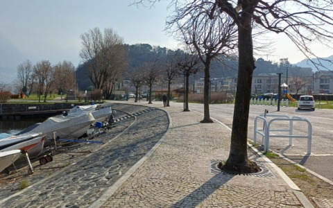 Parè, completata la riqualificazione della passeggiata a lago