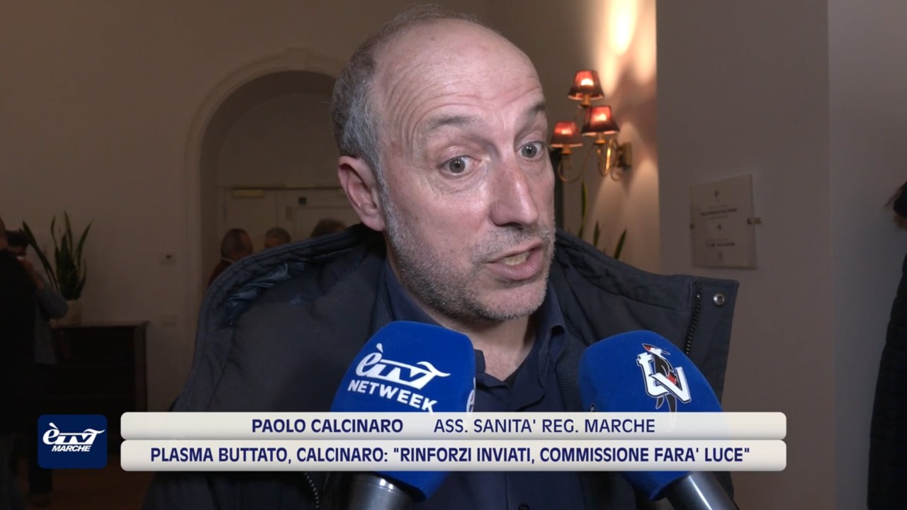 Plasma buttato, Calcinaro: “Rinforzi inviati, Commissione farà luce” – VIDEO