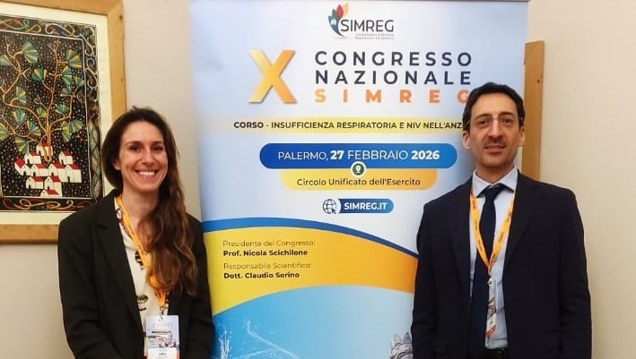 Pneumologia Geriatrica di Asst Lariana al congresso nazionale SIMREG a Palermo