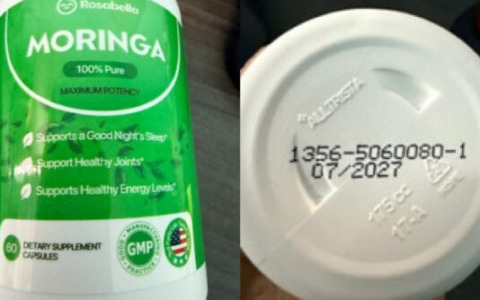 Richiamato integratore per rischio Salmonella resistente agli antibiotici