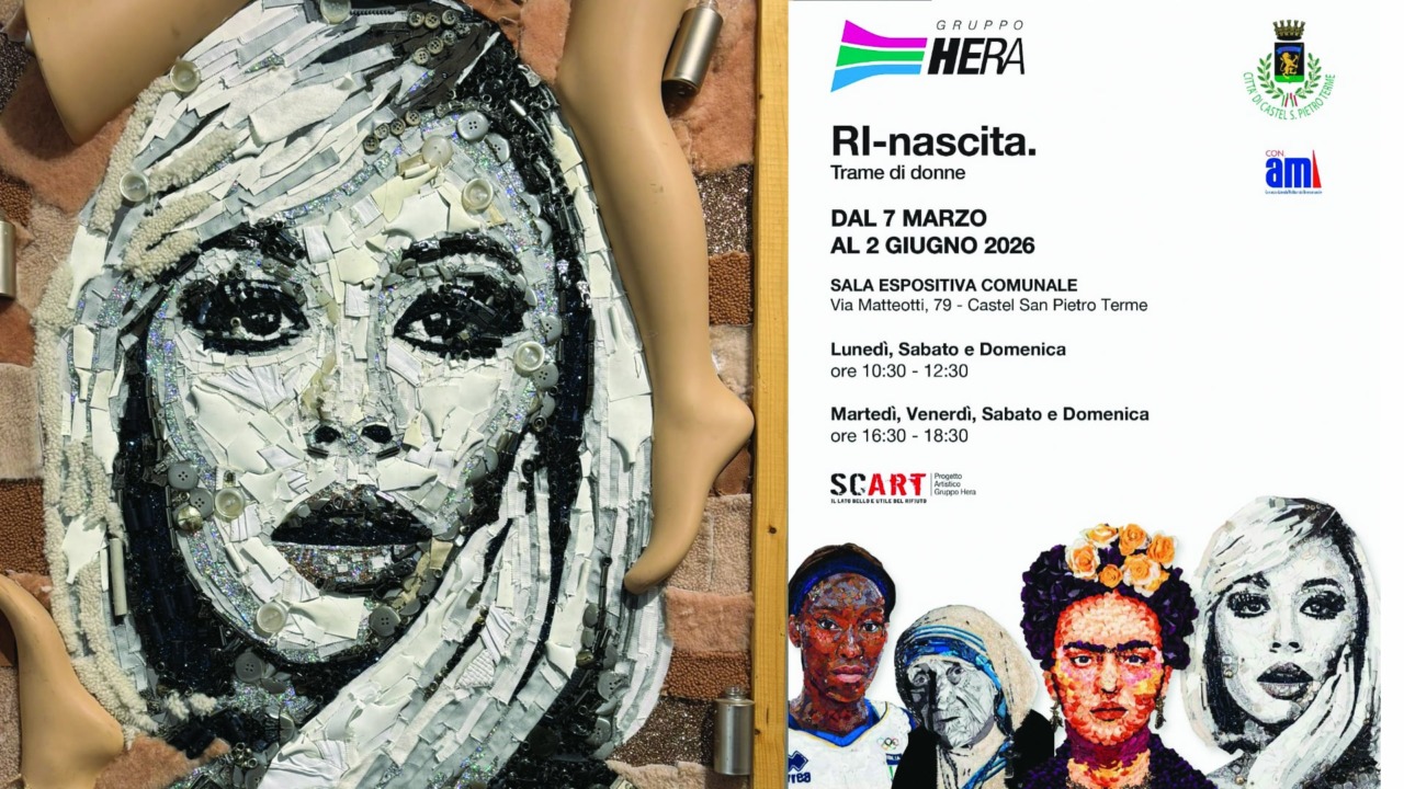 “Scart” del Gruppo Hera celebra le donne Dal 7 marzo al 2 giugno 2026, Castel San Pietro Terme