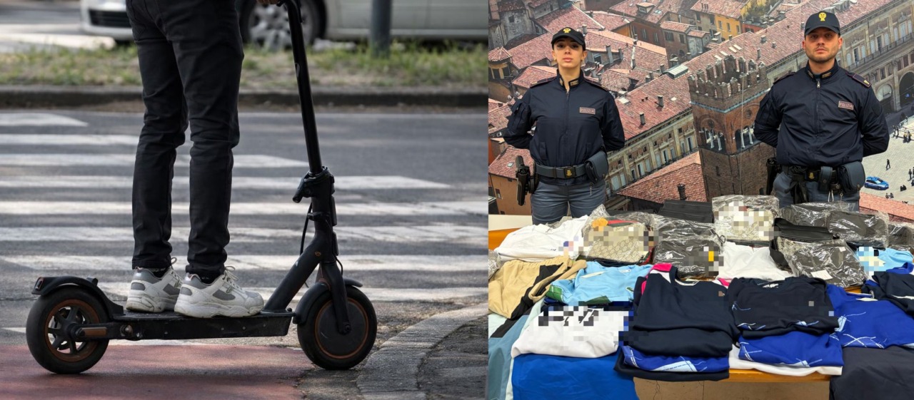 Spaccia cocaina in monopattino e ha in casa merce contraffatta, arrestato 25enne