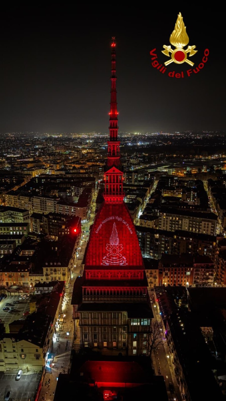 Torino, cerimonia per l’87° Anniversario del Corpo Nazionale dei Vigili del Fuoco