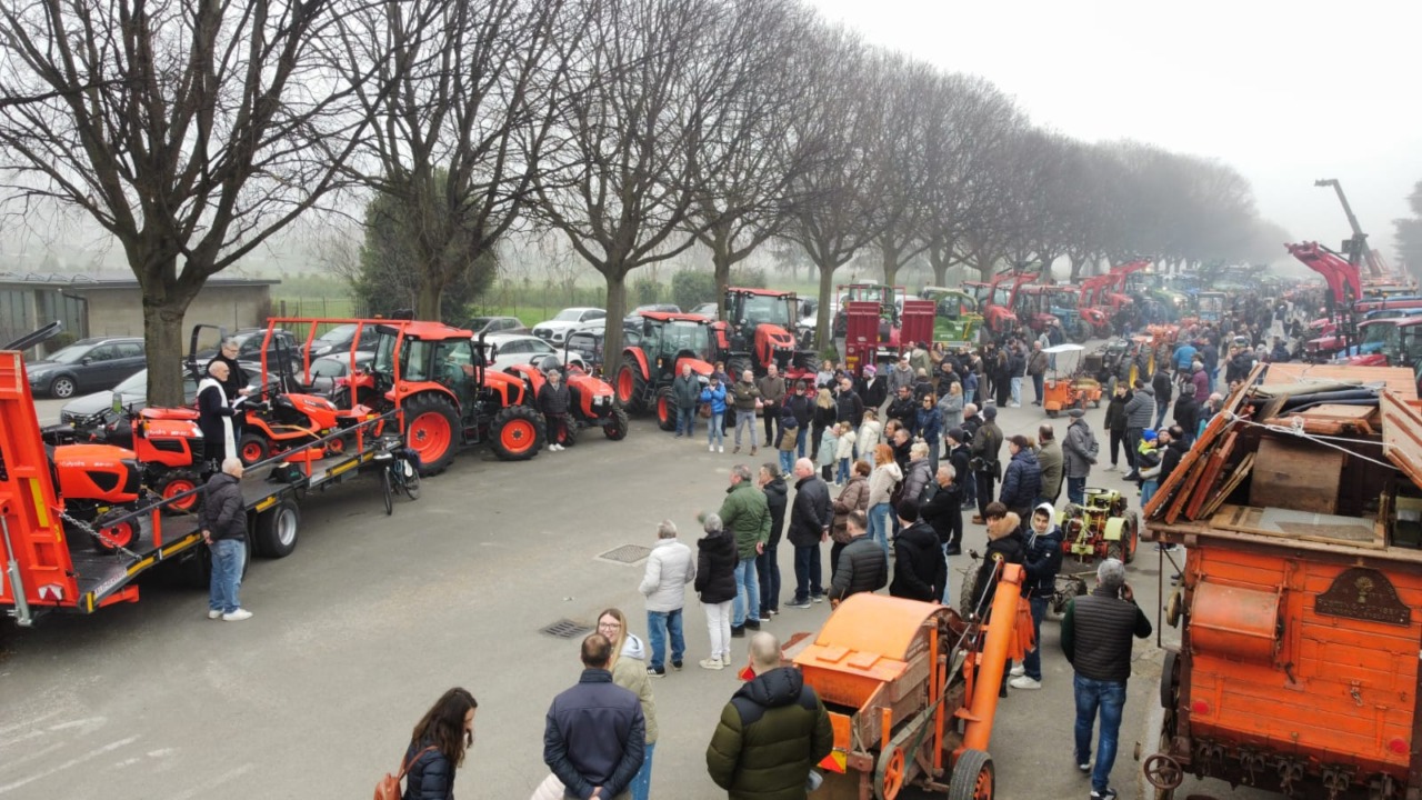 Verdello celebra il “Ringraziamento agriedile” con 95 mezzi e tanta solidarietà